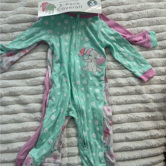 24 Month-Pajama Onesie Set of Three Koala Baby Brand - Picture 1 of 4